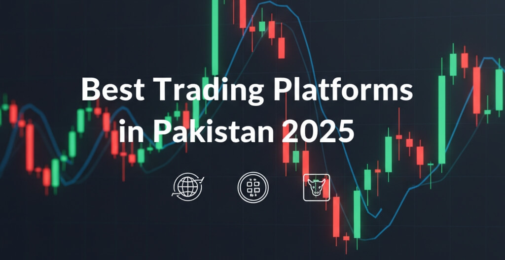 Best trading platforms in Pakistan 2025 with simple chart view and icons for forex crypto and PSX